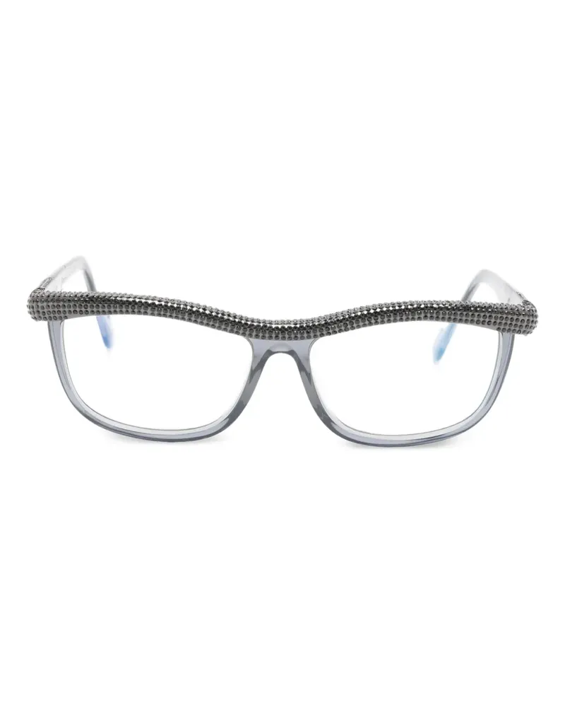 Anna-Karin Karlsson Verzierte Kiki String Brille - Grau Grau