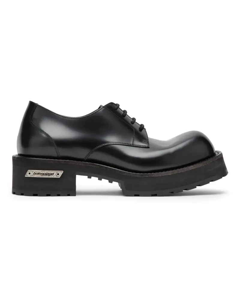 Balenciaga Venom Derby-Schuhe - Schwarz Schwarz