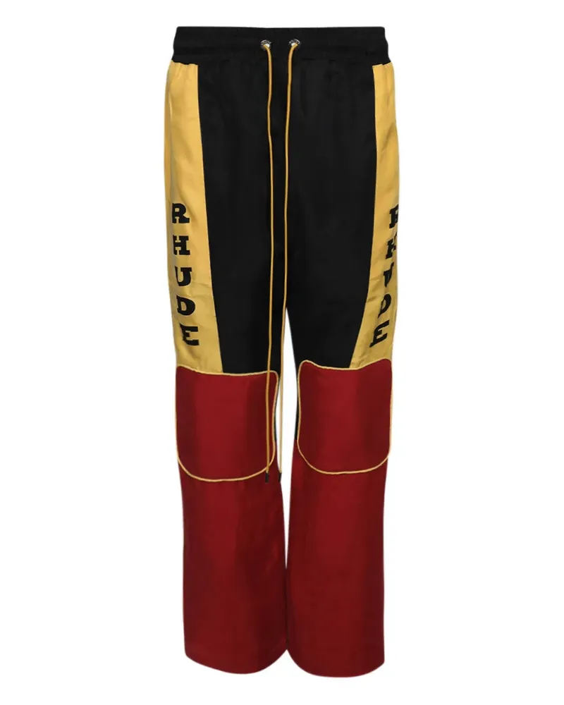 RHUDE Rally Hose - Schwarz Schwarz