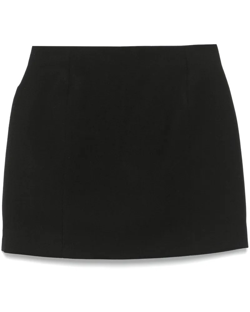 Balenciaga Hourglass Minirock - Schwarz Schwarz