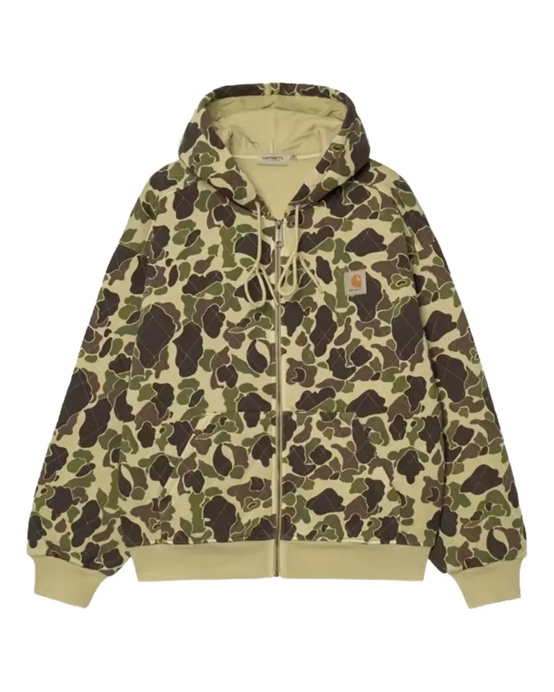 Carhartt WIP Kapuzenjacke mit Camouflagemuster - Nude Nude