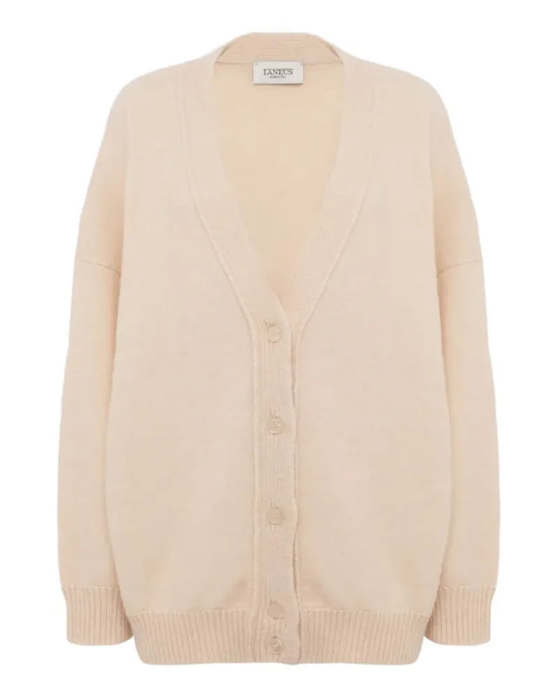 Laneus Cardigan mit Knopfleiste - Nude Nude