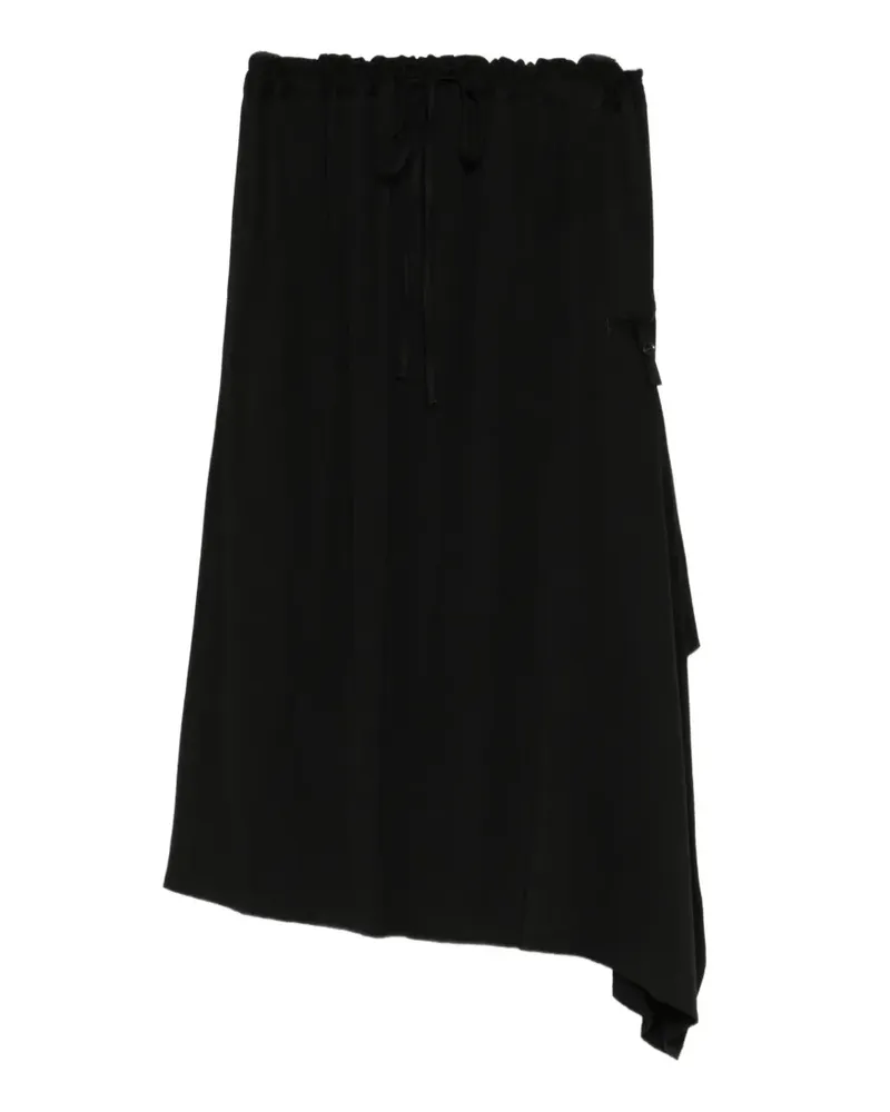 Yohji Yamamoto detached panel skirt - Schwarz Schwarz