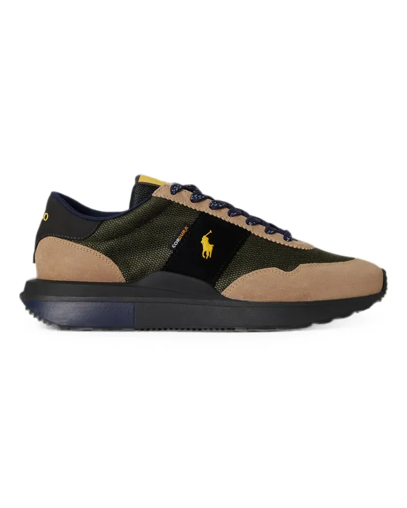 Ralph Lauren Train 89 Sneakers mit Ledereinsätzen - Grün Grün