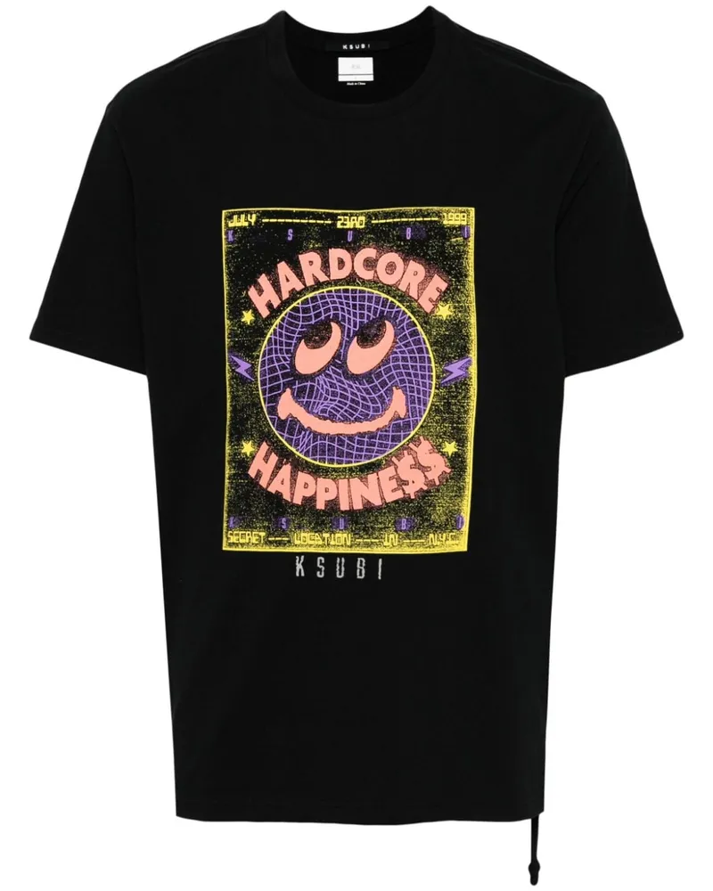 ksubi Hardcore Kash T-Shirt Schwarz