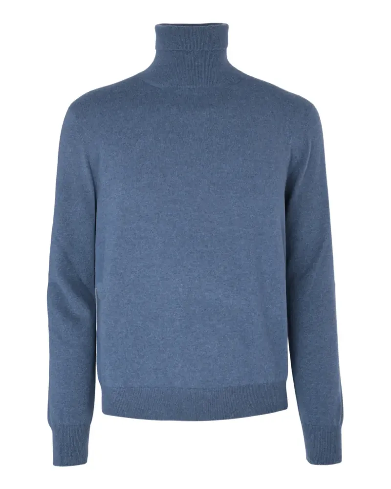 AGNONA roll-neck cashmere sweater - Blau Blau