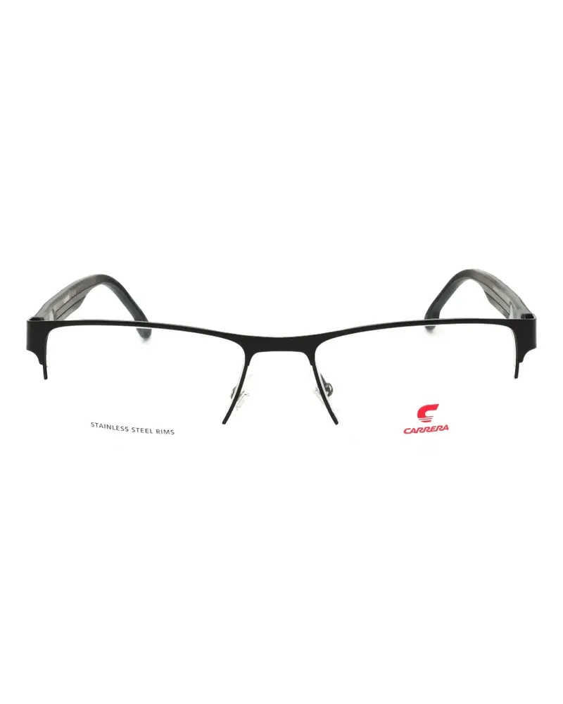 Carrera rectangle-frame glasses - Schwarz Schwarz