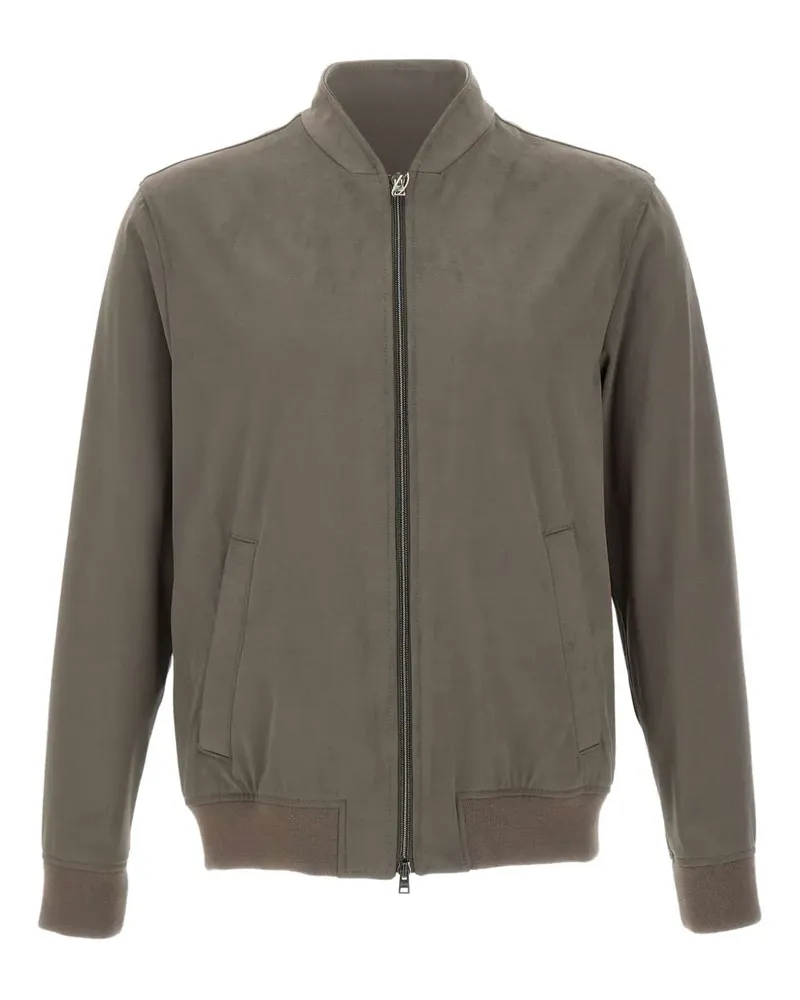 Herno Bomberjacke mit Reißverschluss - Grau Grau