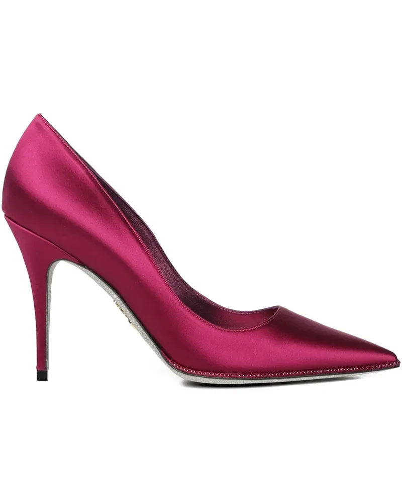 René Caovilla Taylor Pumps 100mm - Violett Violett