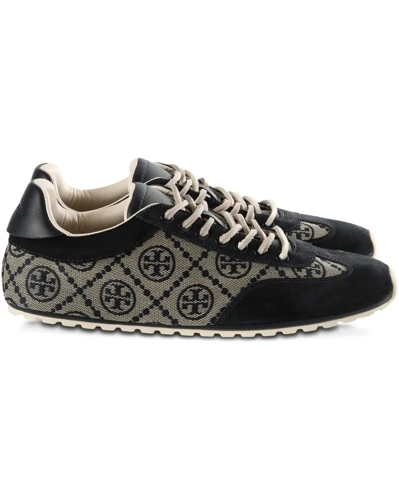 Tory Burch T Monogram Field Jacquard-Sneakers - Blau Blau