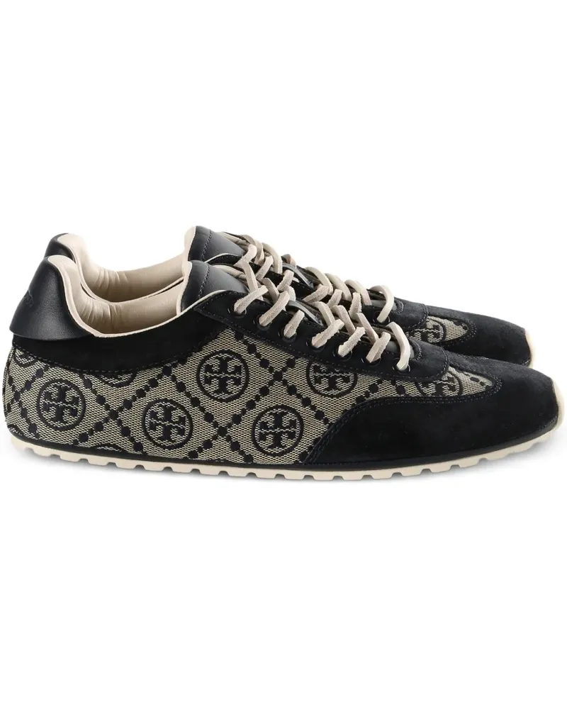 Tory Burch T Monogram Field Jacquard-Sneakers - Blau Blau
