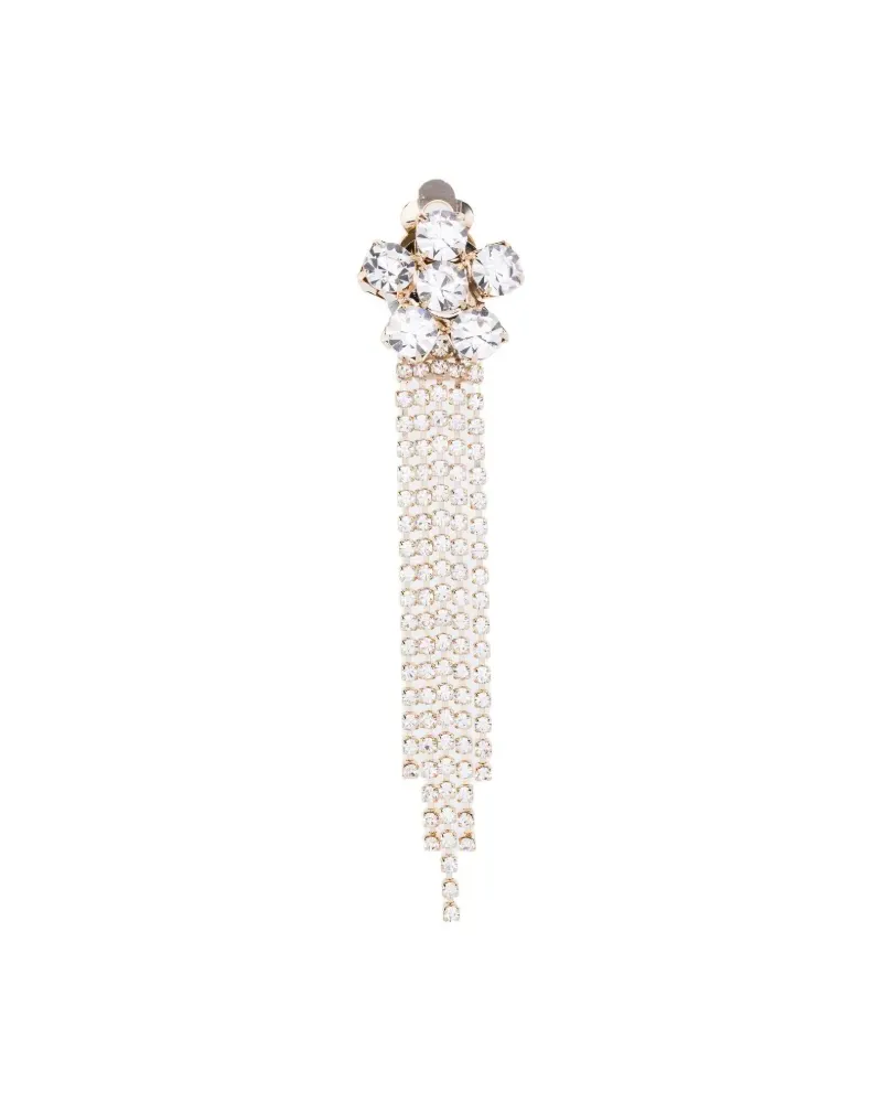 Rosantica Ohrring mit Blumenkette - Gold Gold