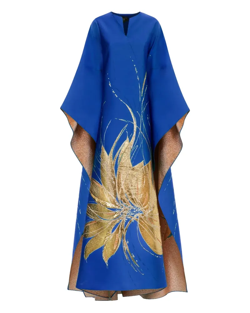 Taller Marmo Iman Kaftankleid - Blau Blau