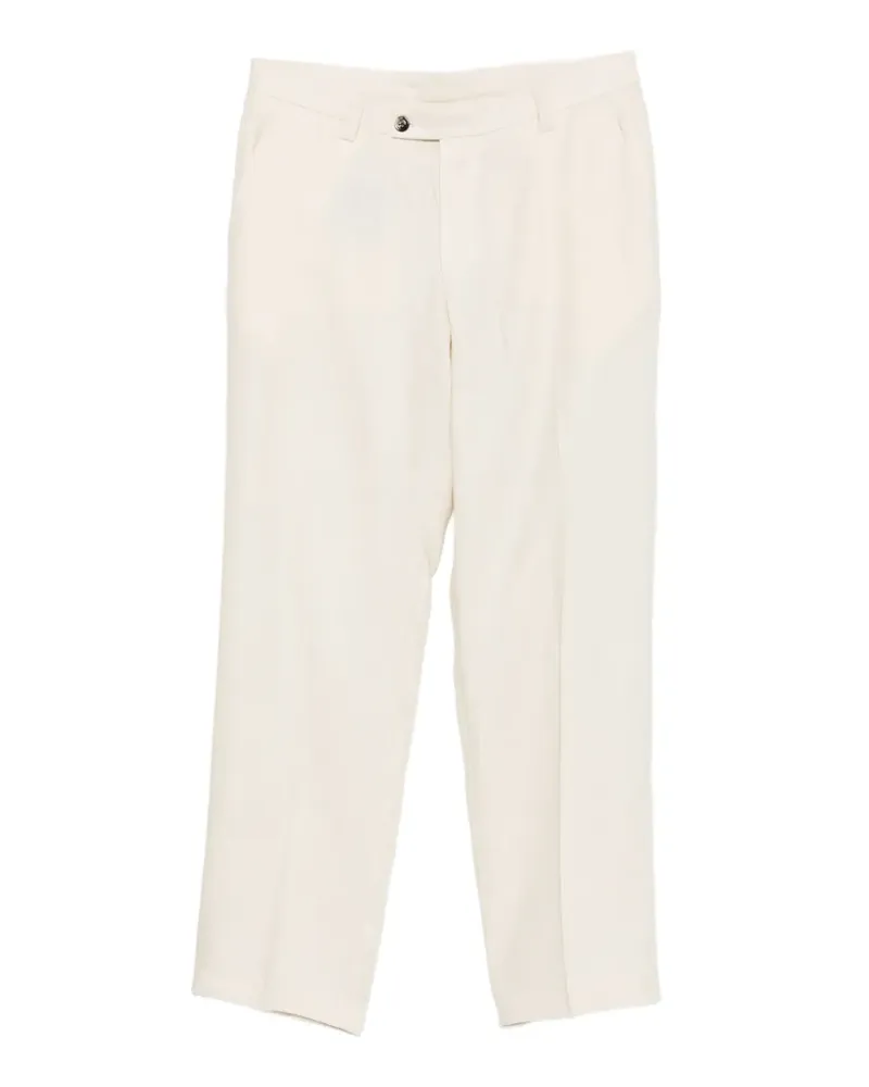 Dell'oglio pressed-crease trousers - Nude Nude