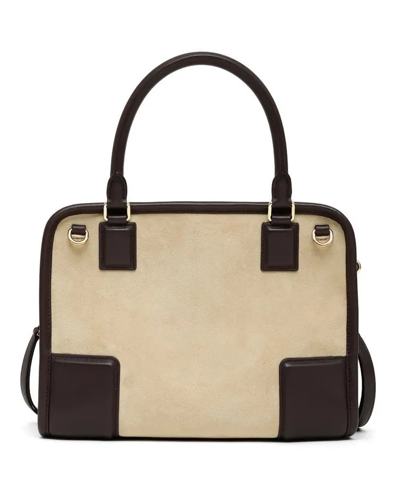 Loewe colourblock handle tote bag - Nude Nude