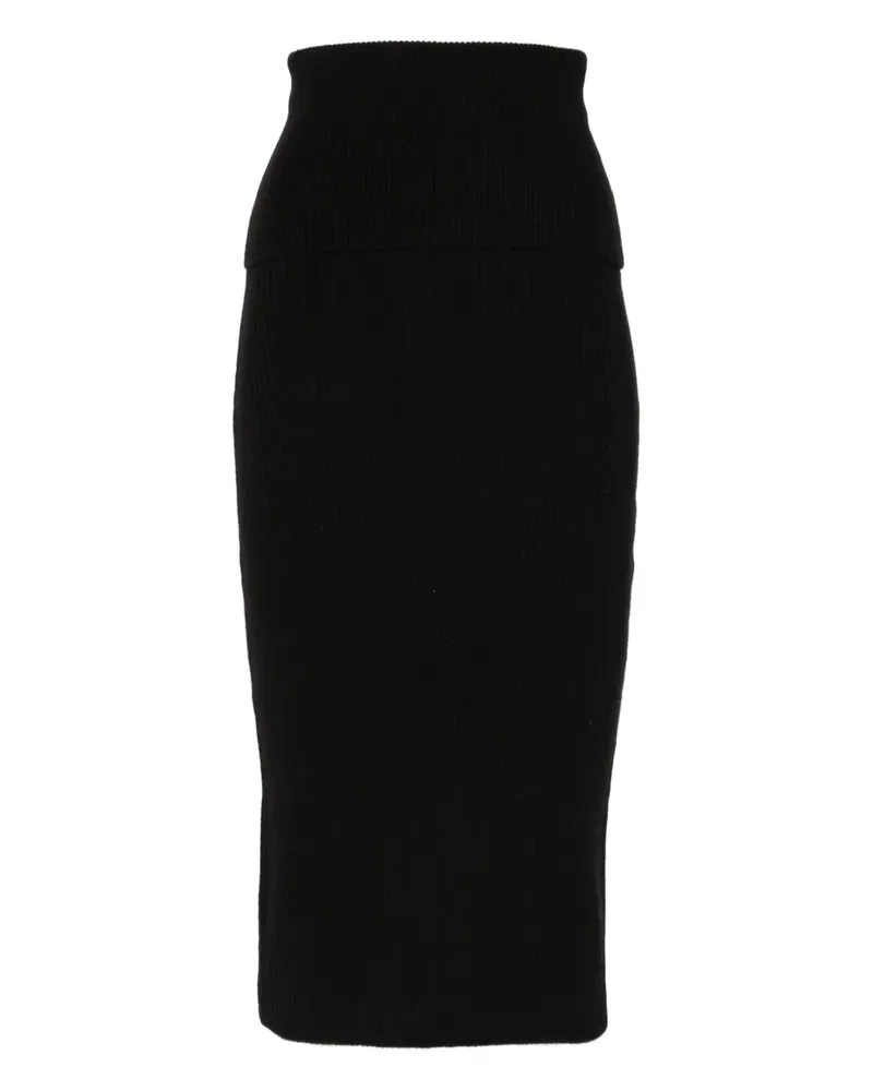 IRO Gerippter Christy Midck - Schwarz Schwarz