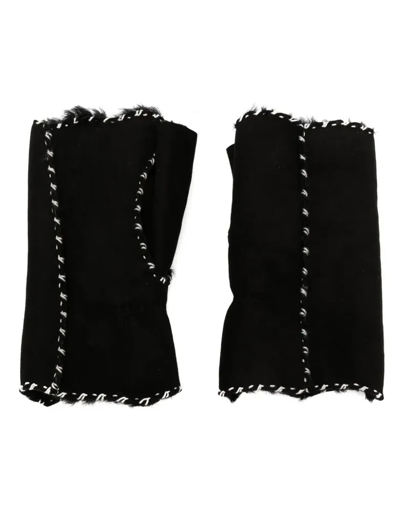 Agnelle Marielouise Handschuhe - Schwarz Schwarz
