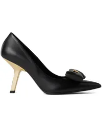 Karl Lagerfeld KL Studio Pyramid Bow Pumps Schwarz