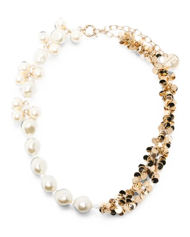 N° 21 faux-pearl necklace - Gold Gold