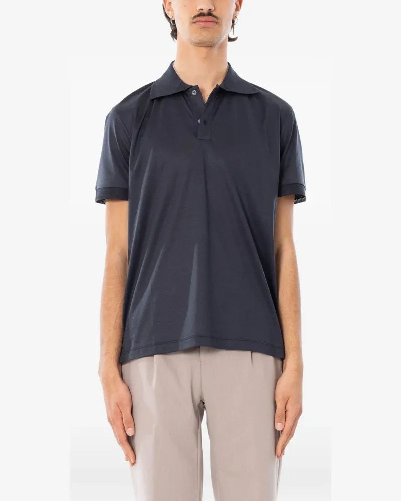 Daniele Fiesoli Poloshirt mit kurzen Ärmeln - Grau Grau