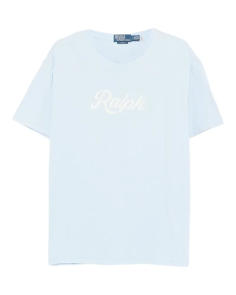 Ralph Lauren lettering T-shirt - Blau Blau