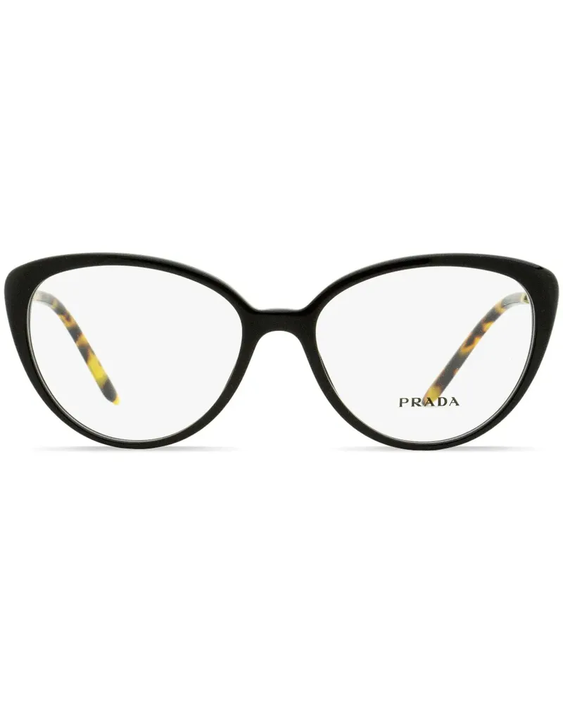 Prada Brille im Cat-Eye-Design - Braun Braun