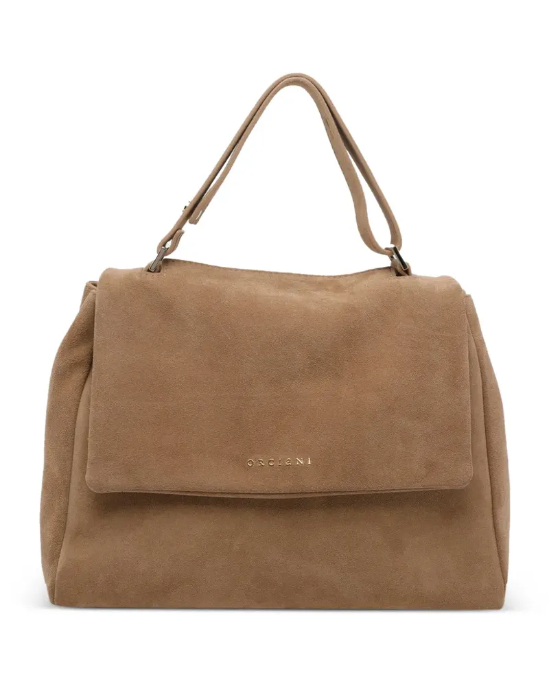Orciani Mittelgroße Sveva Flash Handtasche - Nude Nude