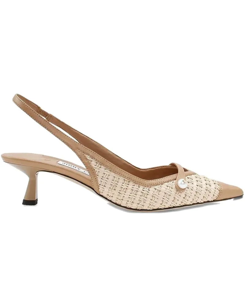 Jimmy Choo 45mm Amita pumps - Nude Nude