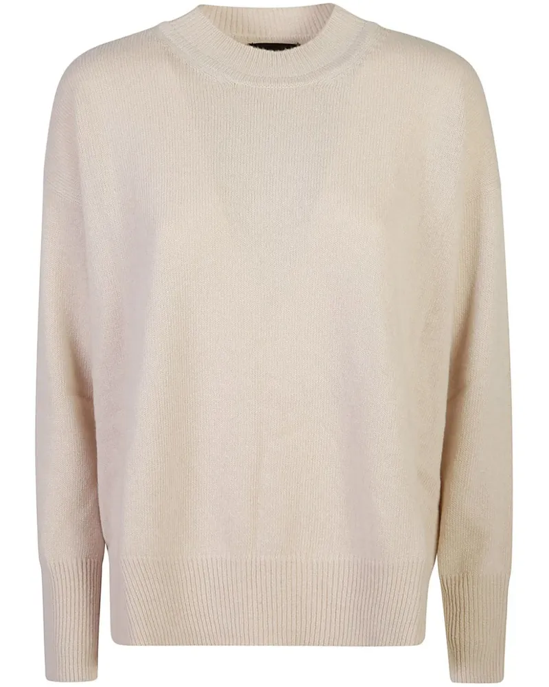 Roberto Collina Pullover mit überschnittenen Schultern - Nude Nude