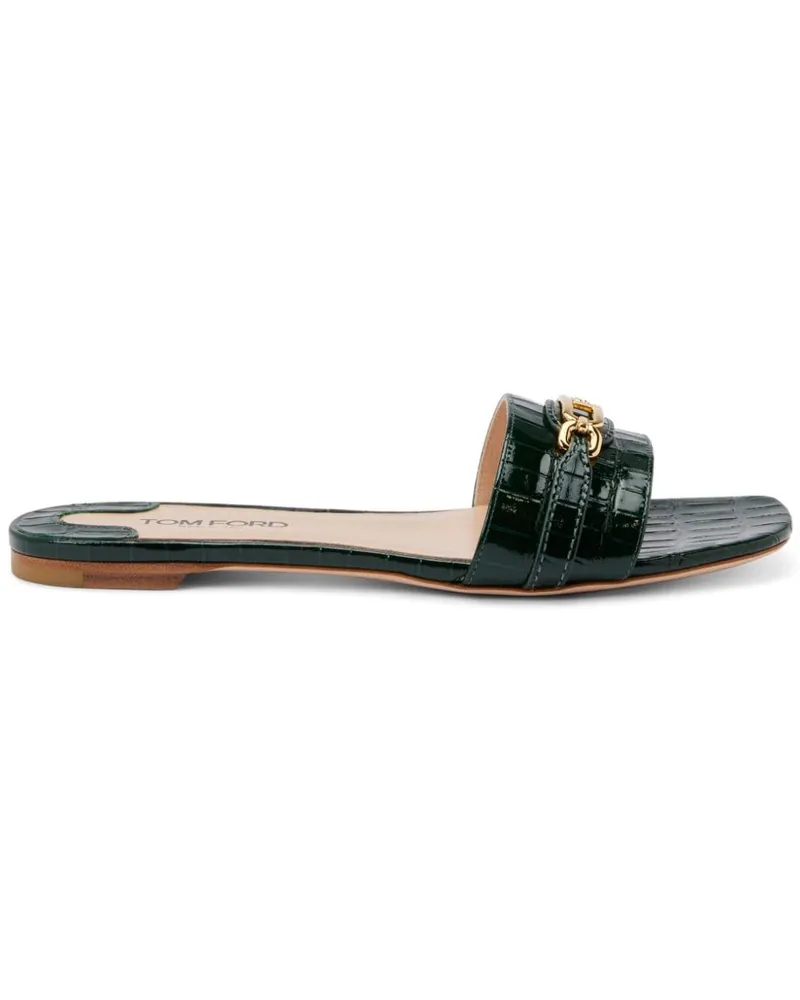 Tom Ford Whitney Pantoletten - Grün Grün