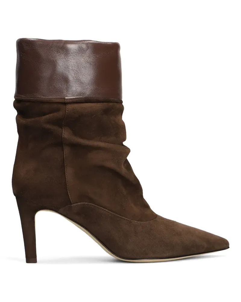The Seller Stiefel mit spitzer Kappe - Braun Braun