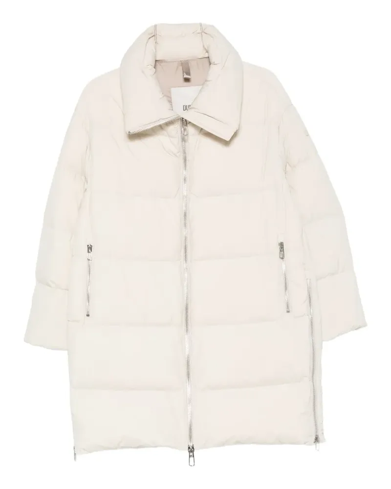 DUNO quilted high-neck coat - Nude Nude