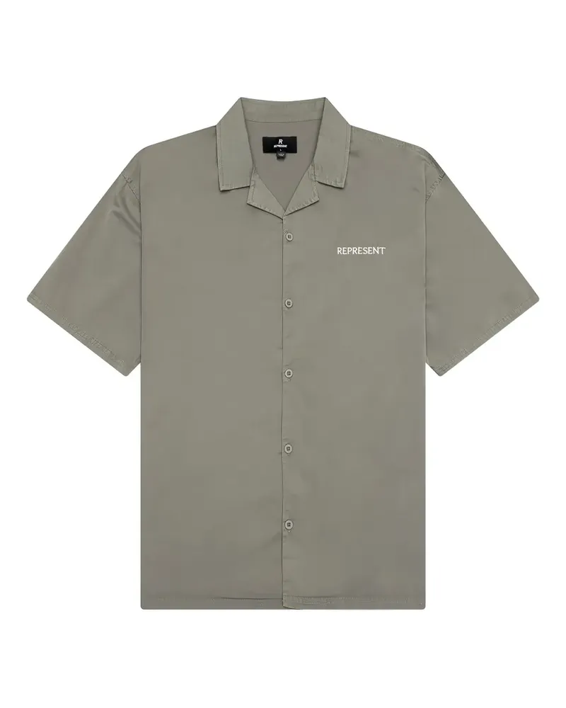 REPRESENT Hemd mit Reverskragen - Grau Grau