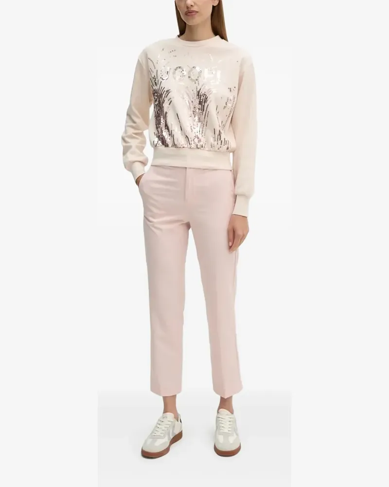JOOP! Pullover mit Pailletten - Rosa Rosa