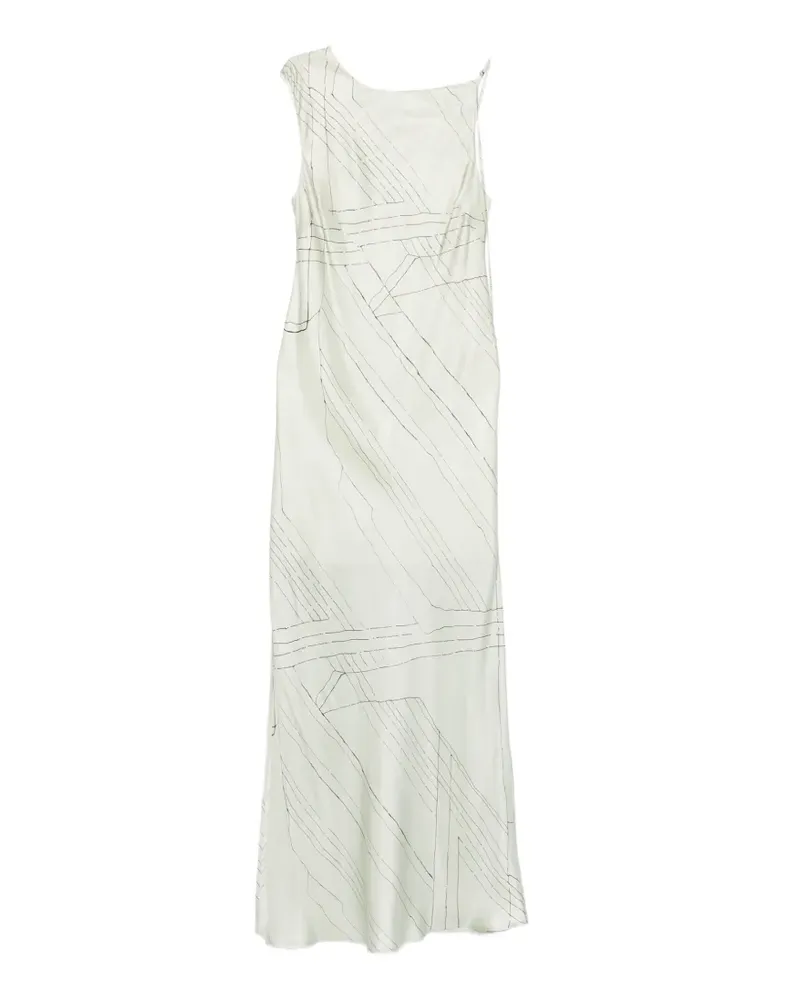 ALYSI abstract-print maxi dress - Grün Grün