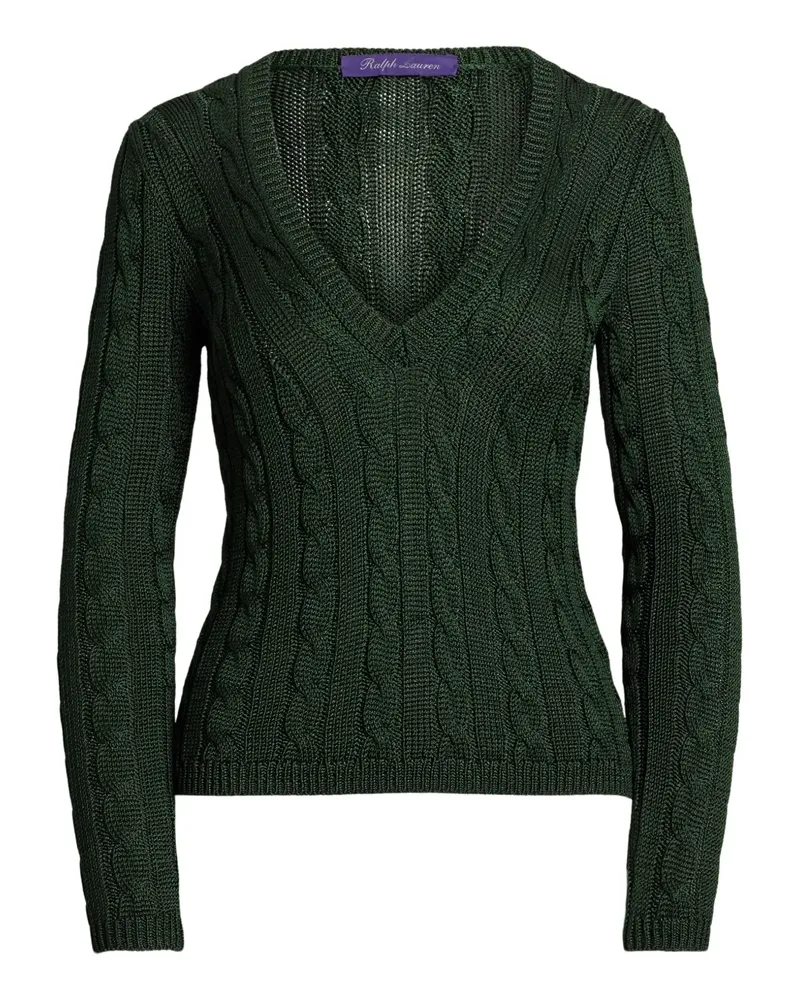 Ralph Lauren Pullover mit Zopfmuster - Grün Grün