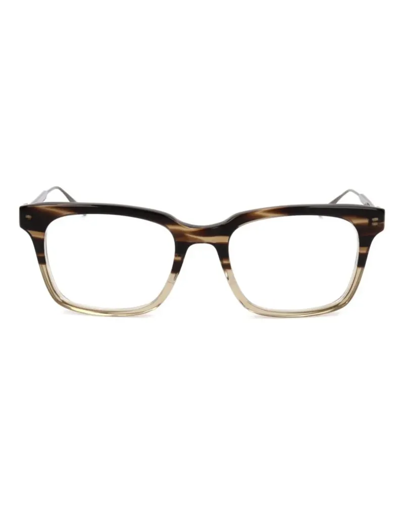 Barton Perreira Brille mit eckigem Gestell - Braun Braun