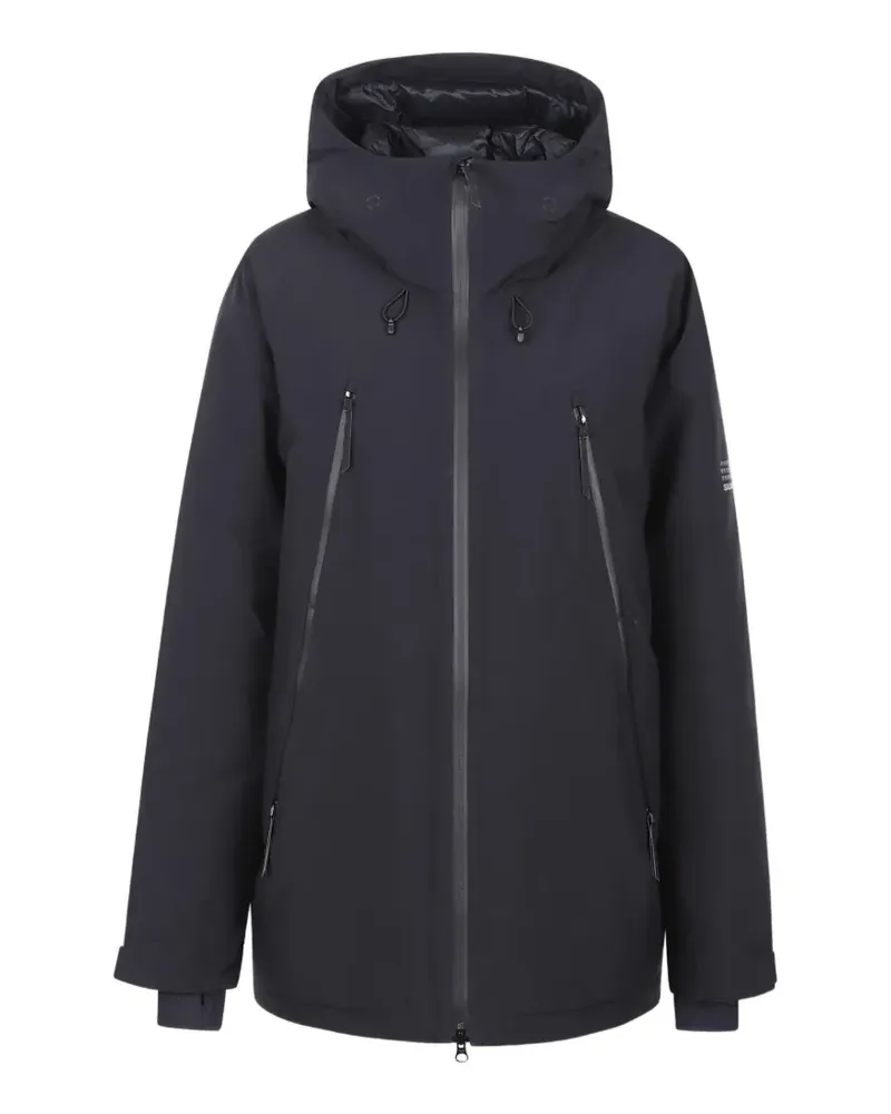 Maison Margiela hooded zip coat - Schwarz Schwarz
