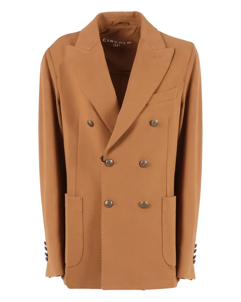 CIRCOLO 1901 double-breasted blazer - Braun Braun