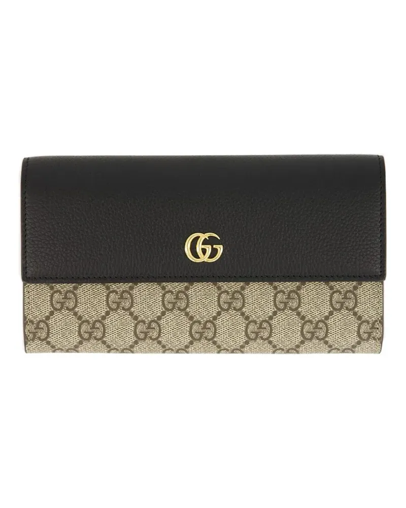 Gucci Portemonnaie mit Logo - Nude Nude