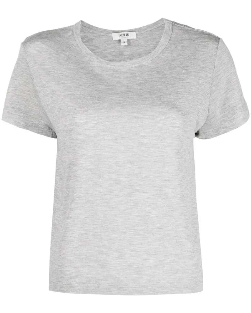 AGOLDE Adine T-Shirt - Grau Grau