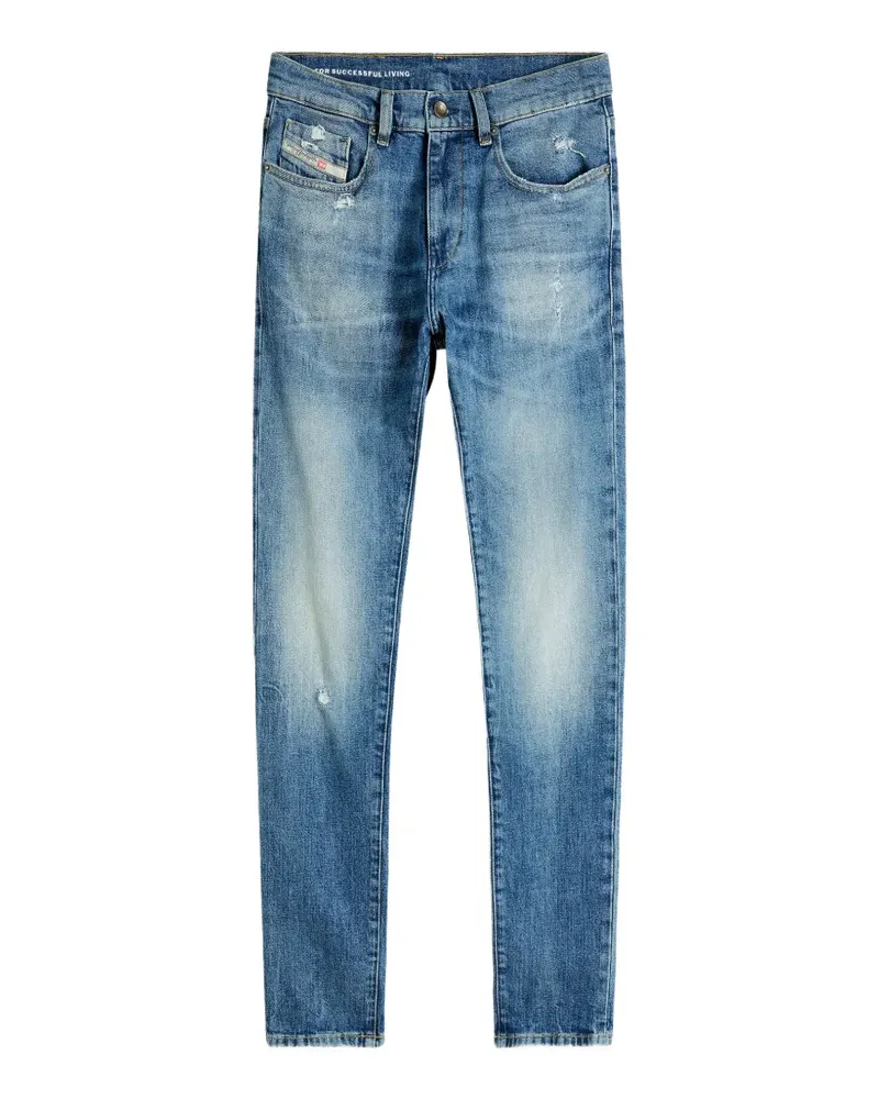 Diesel 2019 D-Strukt Jeans mit schmalem Schnitt - Blau Blau