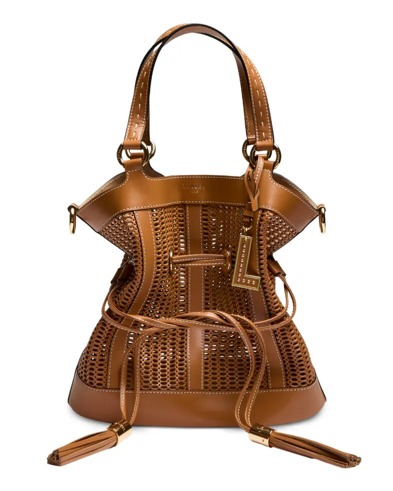 Lancel Premier Flirt perforated bucket bag - Braun Braun