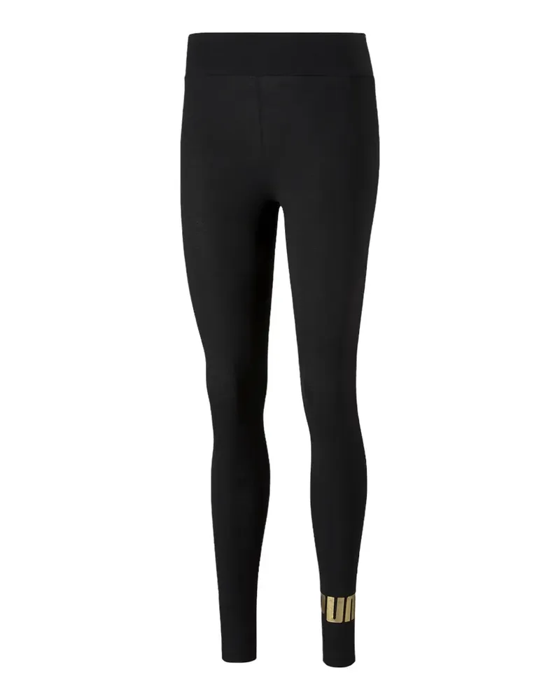 Puma Essentials+ logo-print leggings - Schwarz Schwarz
