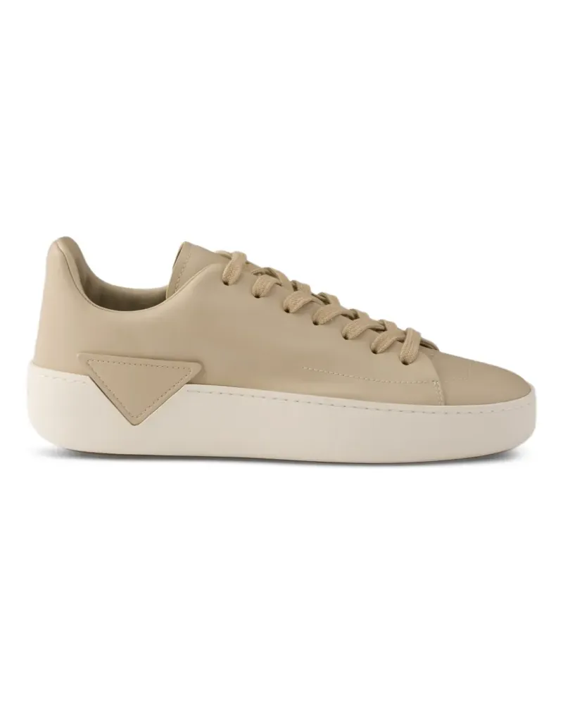 Prada Court Sneakers - Nude Nude