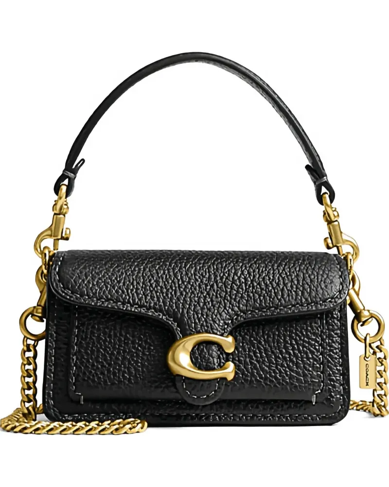 Coach Tabby Tasche mit C-Schild - Schwarz Schwarz