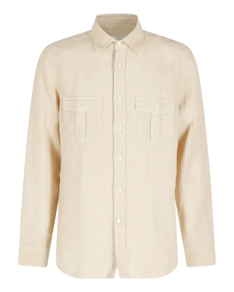 Seventy pocket shirt - Nude Nude
