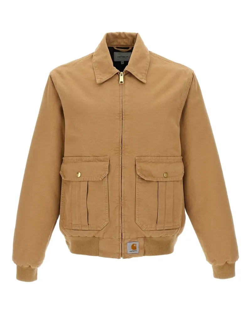 Carhartt WIP Gesteppte Stanton Jacke - Braun Braun
