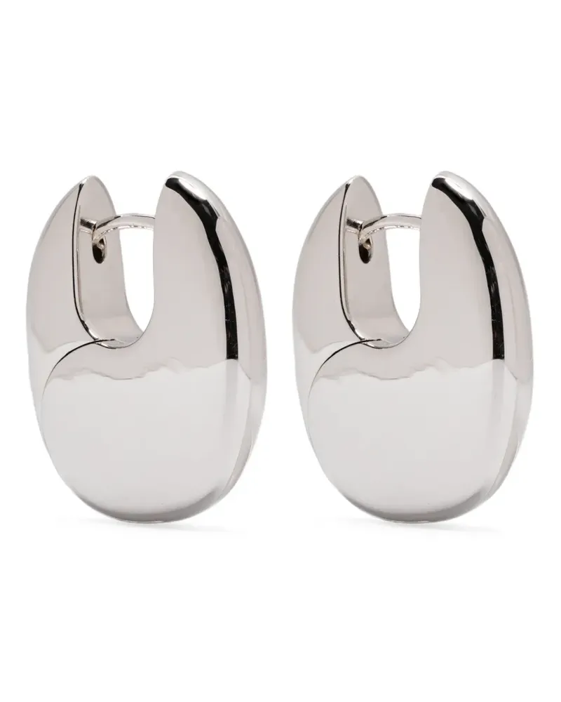 Tom Wood medium Pebble sterling-silver earrings - Silber Silber