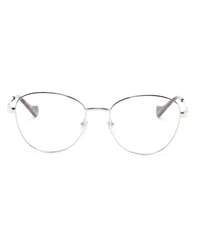 Gucci Brille mit eckigem Gestell - Silber Silber